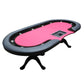 94" Poker Table for Casino Game Texas Holdem Premium with Speed Cloth Cup Holders