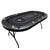 Foldable Poker Table Light Series 71 inches for Casino Games with Cup Holders